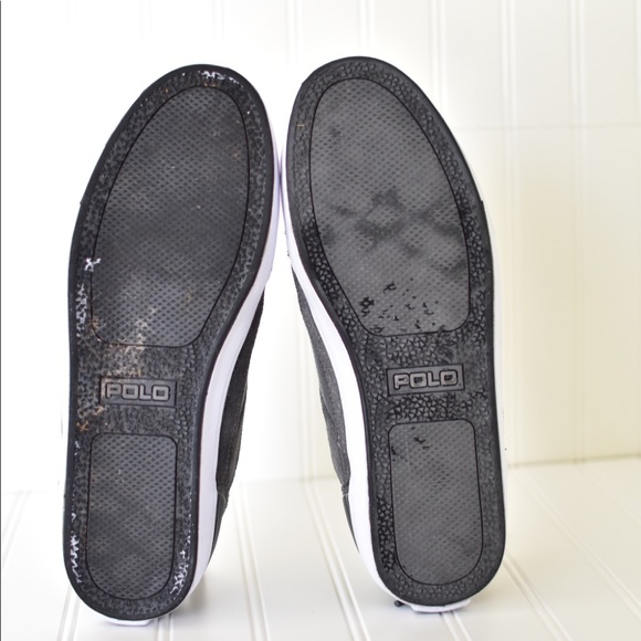 Polo by Ralph Lauren Gray Sneaker - Picture 10 of 16